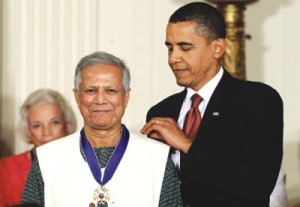 Obama  Yunus